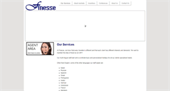 Desktop Screenshot of finesse-spt.com
