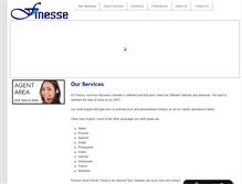 Tablet Screenshot of finesse-spt.com